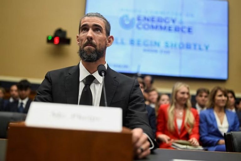 Phelps tells Congress Olympic anti-doping efforts are inadequate